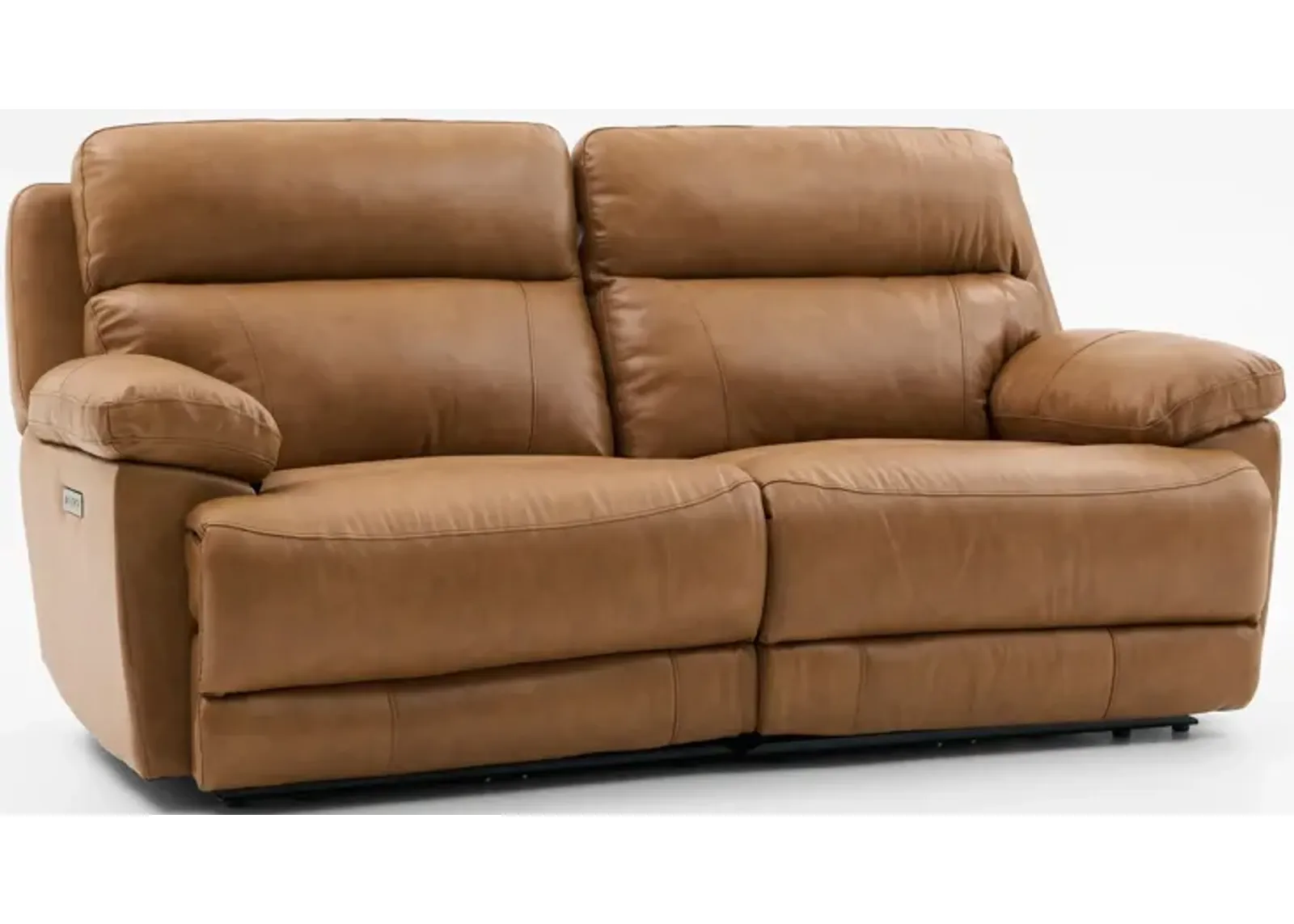 Gatlin 2-Piece Dual-Power Reclining Sofa - Tan