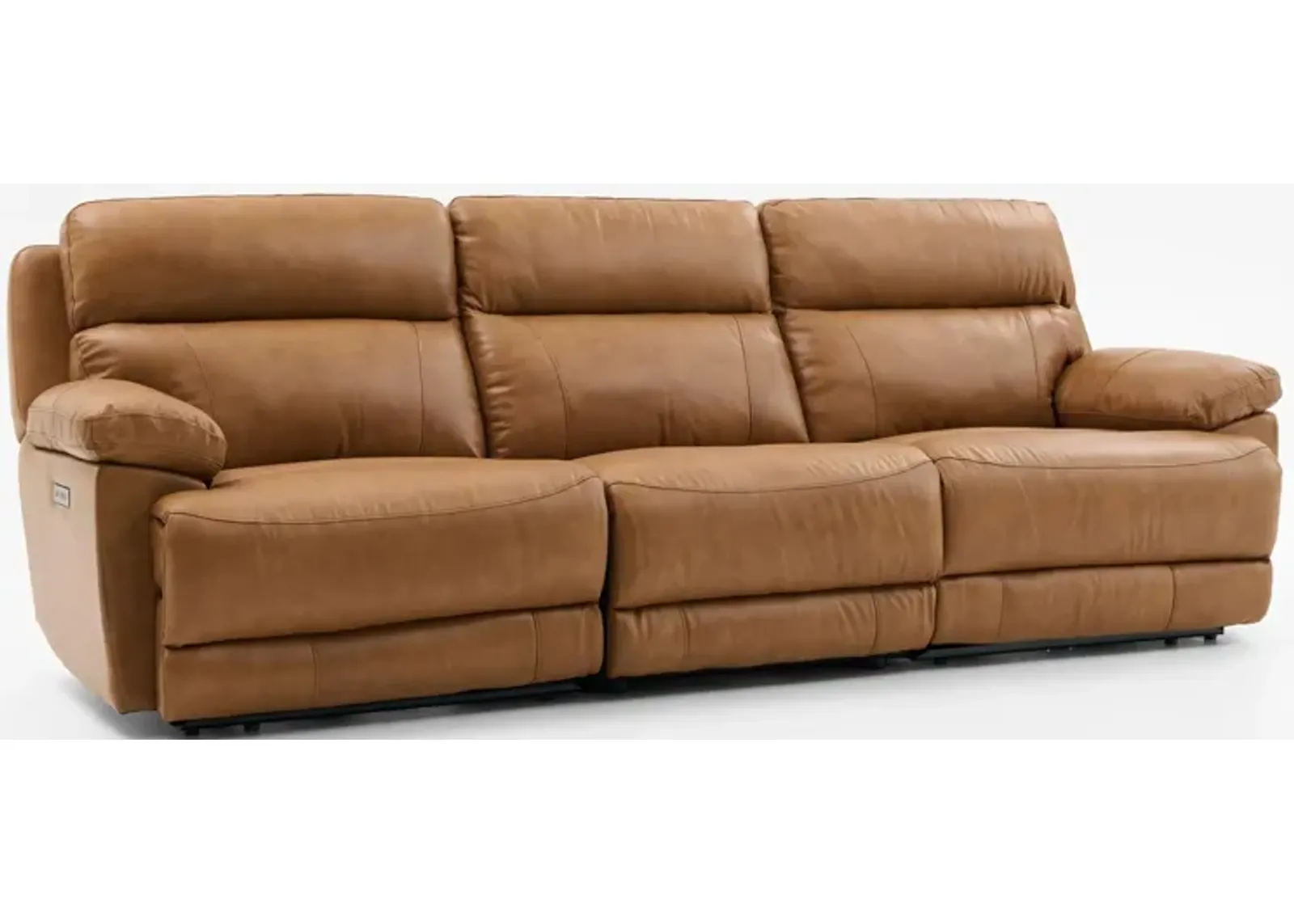 Gatlin 3-Piece Dual-Power Reclining Sofa - Tan