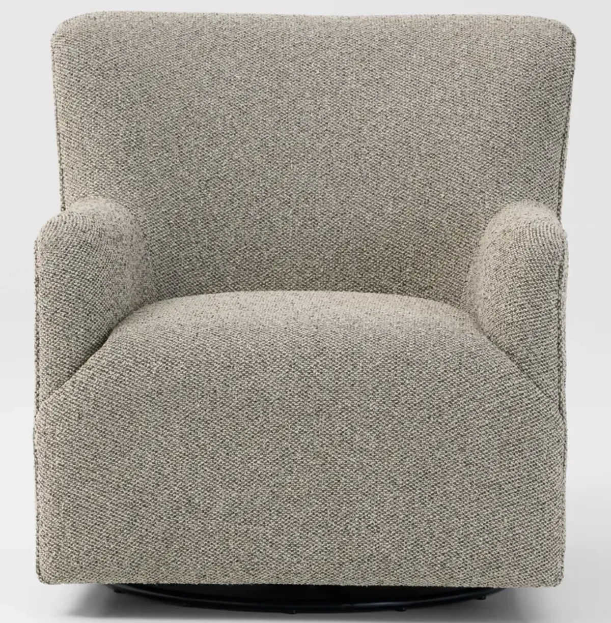 Polly Swivel Accent Chair - Brown