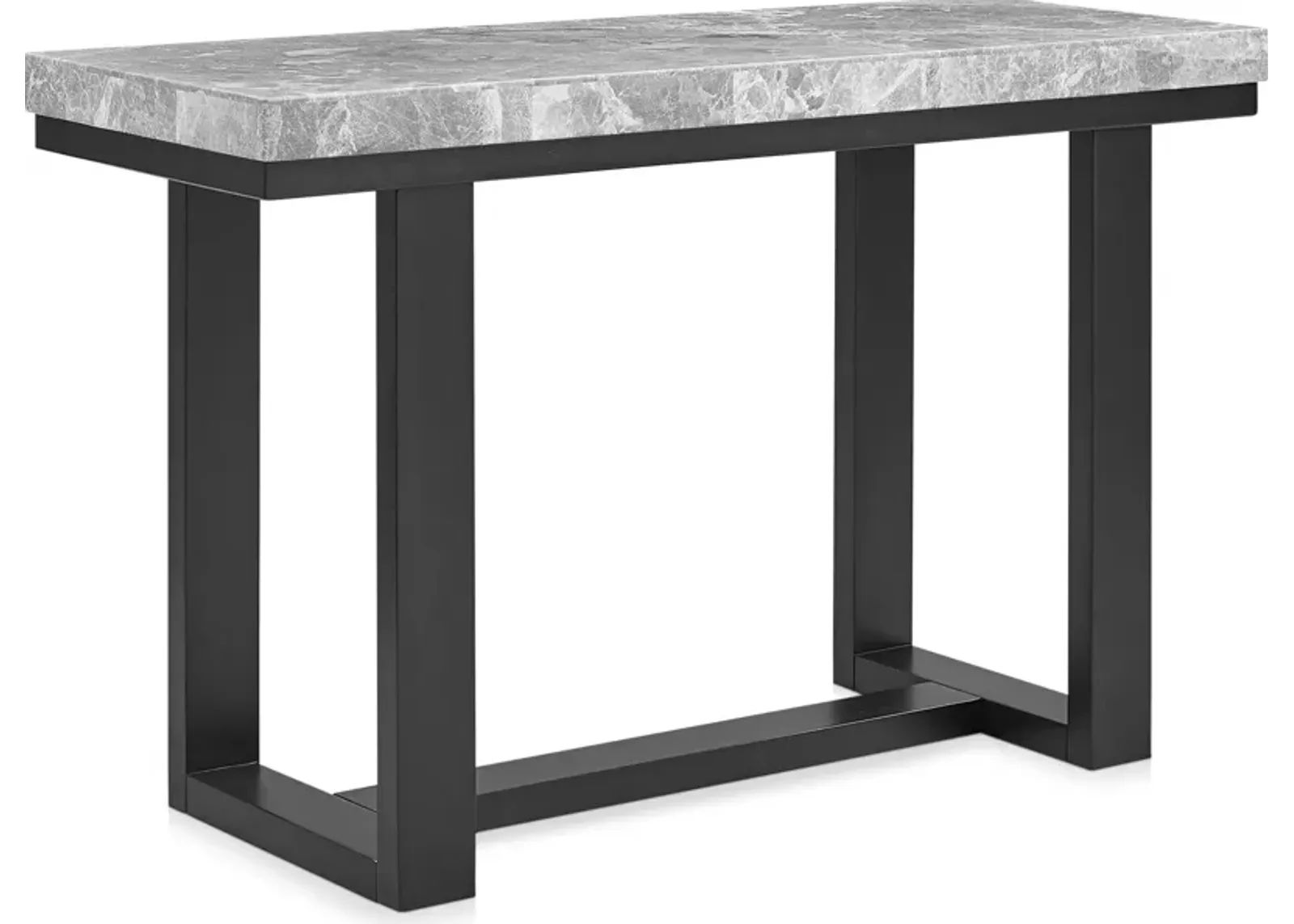 Artemis Marble Sofa Table - Gray