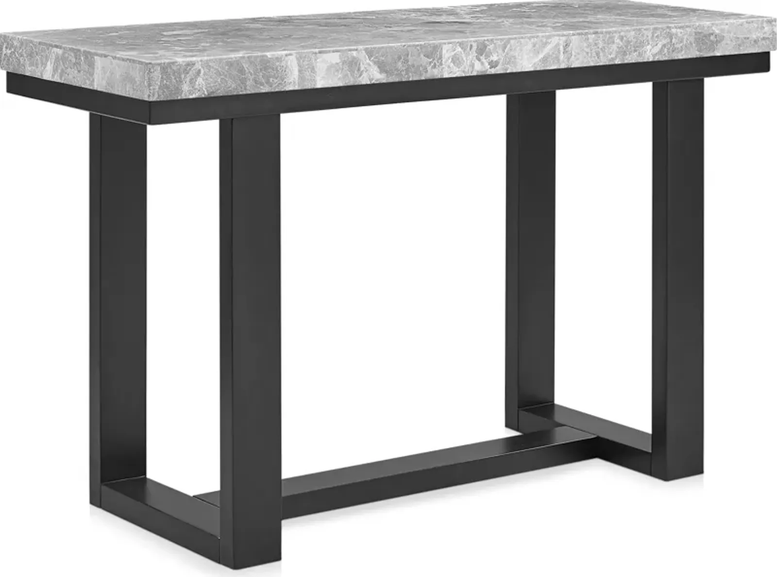 Artemis Marble Sofa Table - Gray