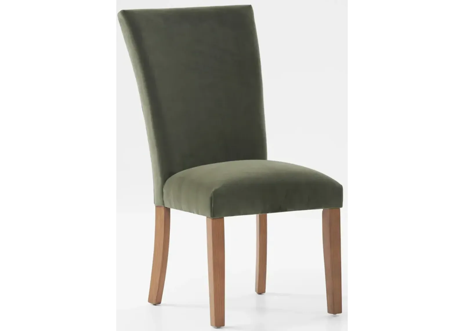 Artemis Upholstered Dining Chair - Olive/Natural