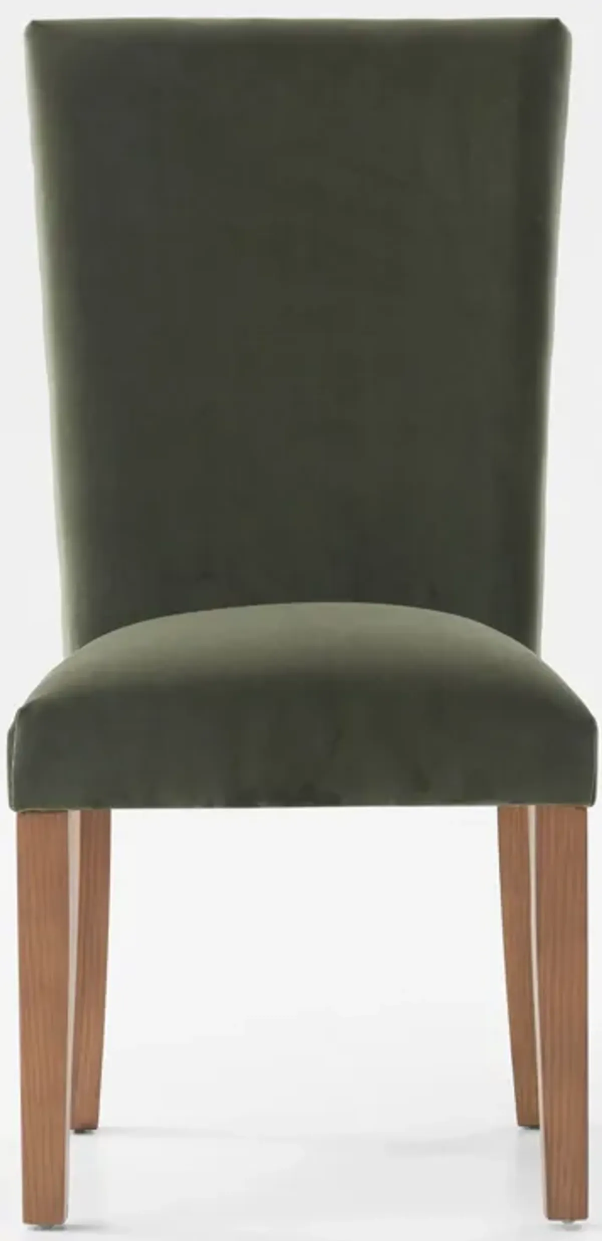Artemis Marble Dining Table and 4 Upholstered Dining Chairs - White Marble/Olive