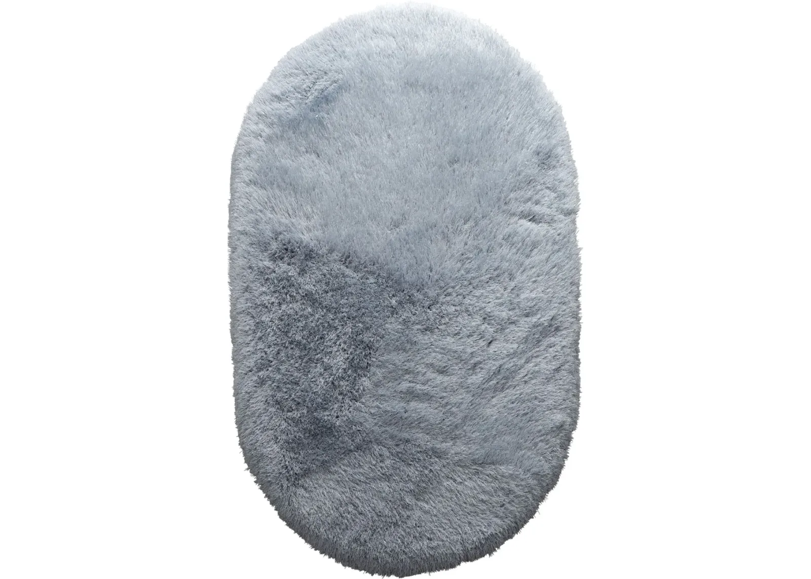 Sarezzo 5' x 8' Oval Area Rug - Gray