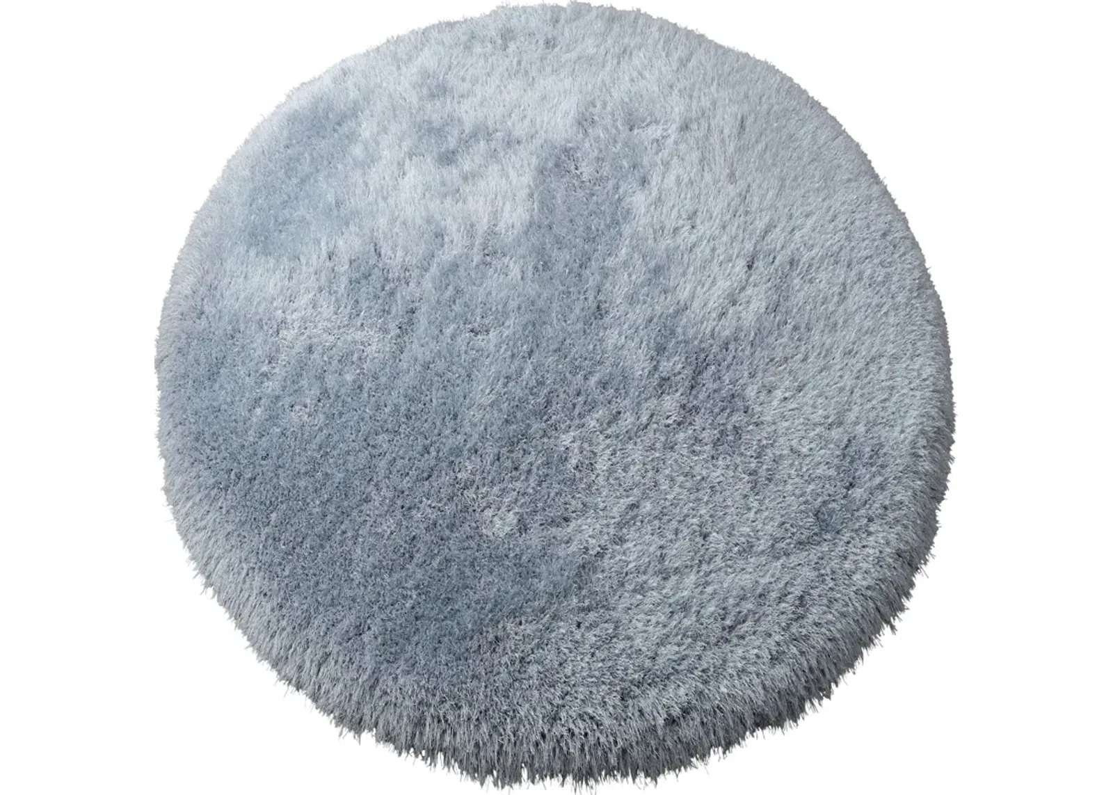 Sarezzo 7' Round Area Rug - Gray