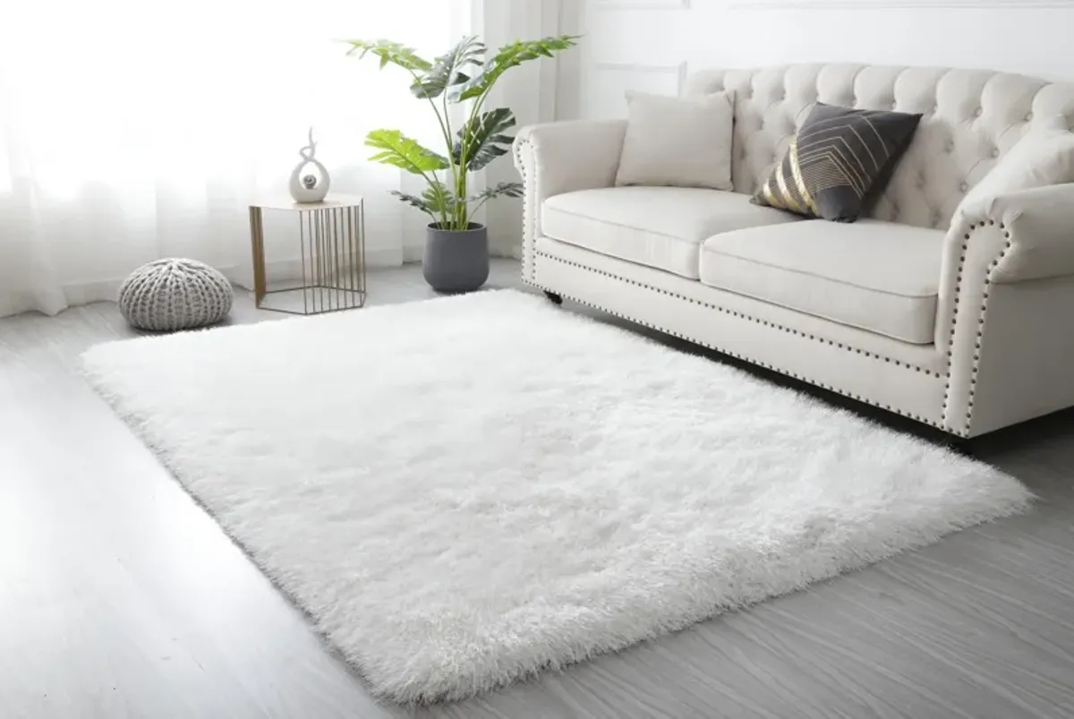 Sarezzo 3' x 5' Area Rug - White