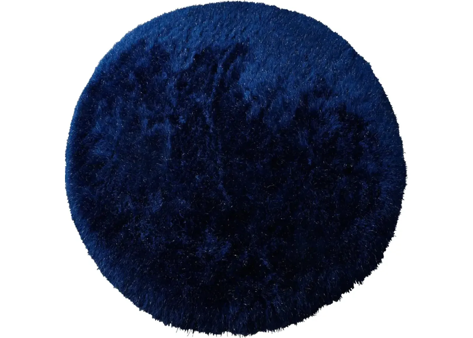 Sarezzo 7' Round Area Rug - Blue