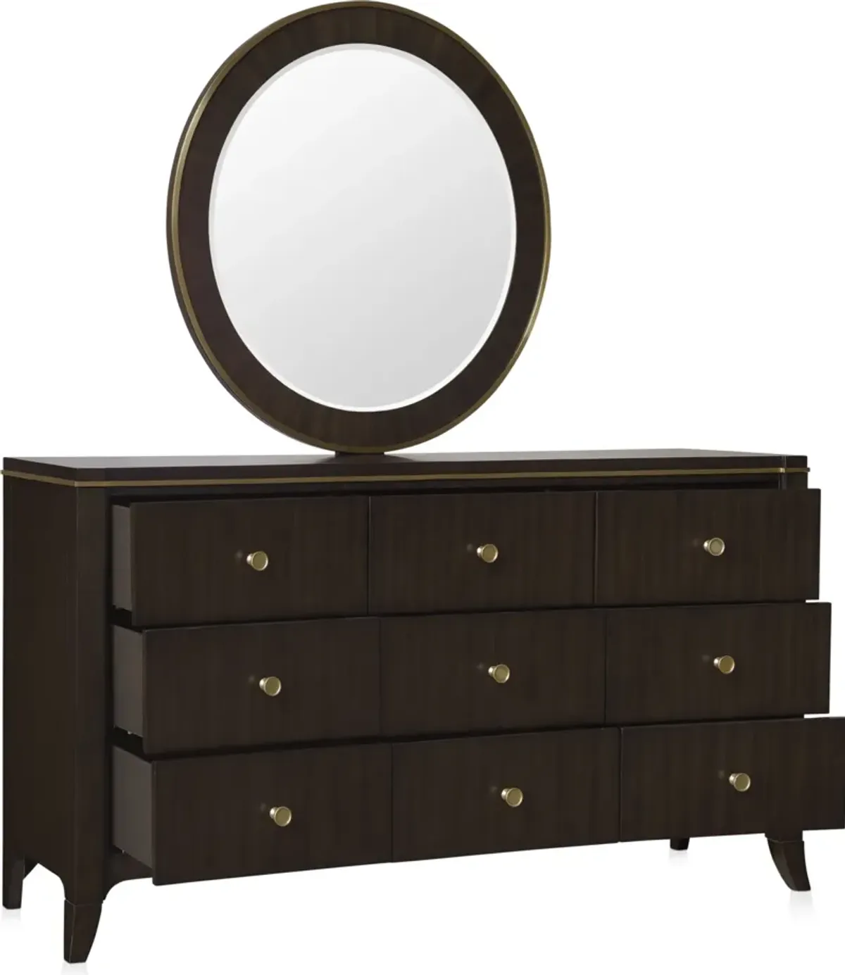 Manhattan Dresser and Mirror