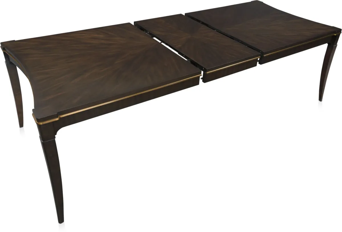 Manhattan Rectangular Dining Table with 6 Splat-Back Side Chairs