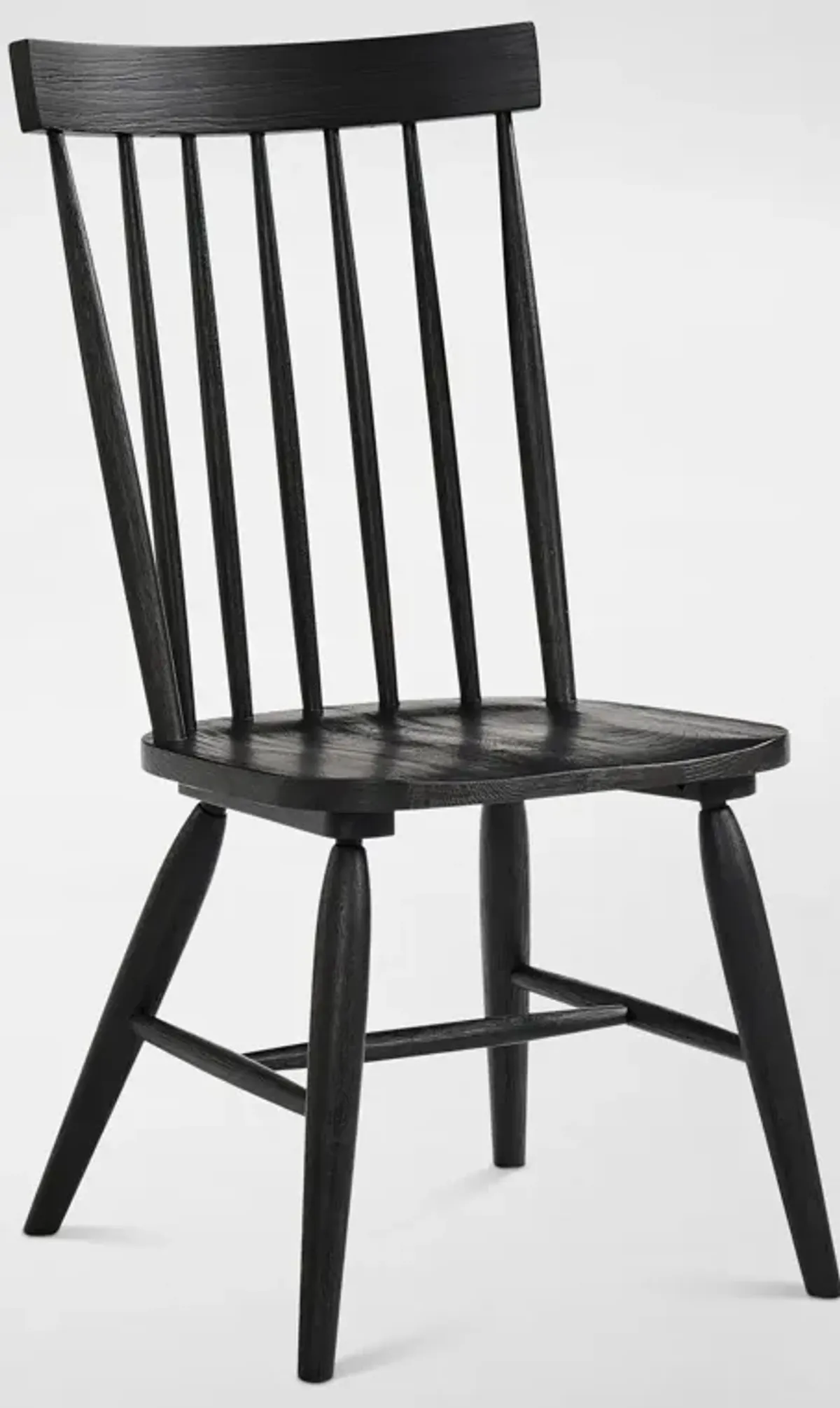 Hayward Windsor-Back Dining Chair - Black