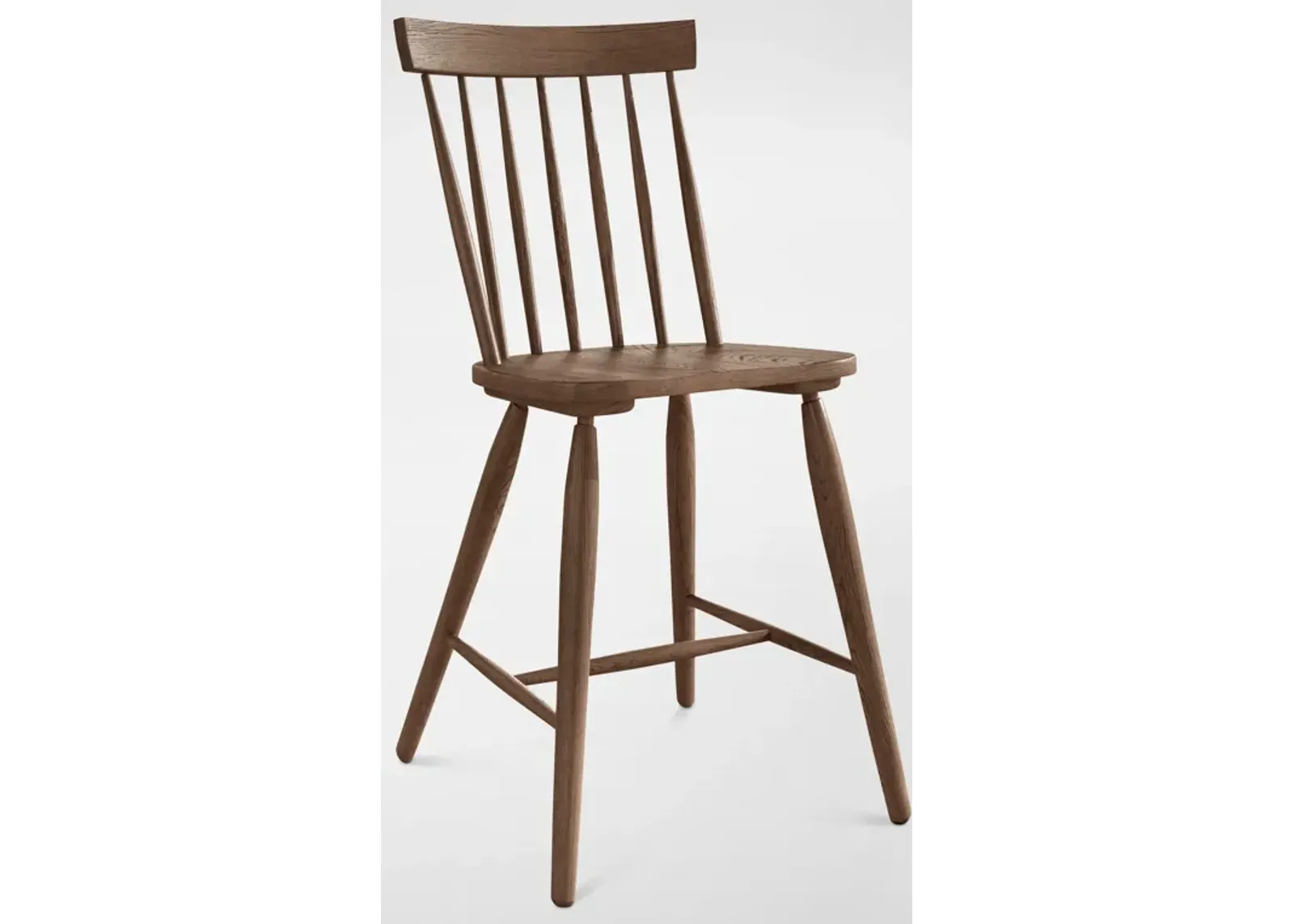 Hayward Windsor-Back Counter-Height Stool - Brown