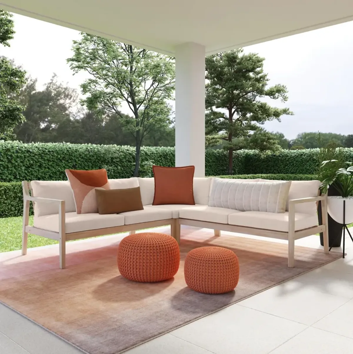 Annotto Bay 3-Piece Outdoor Sectional