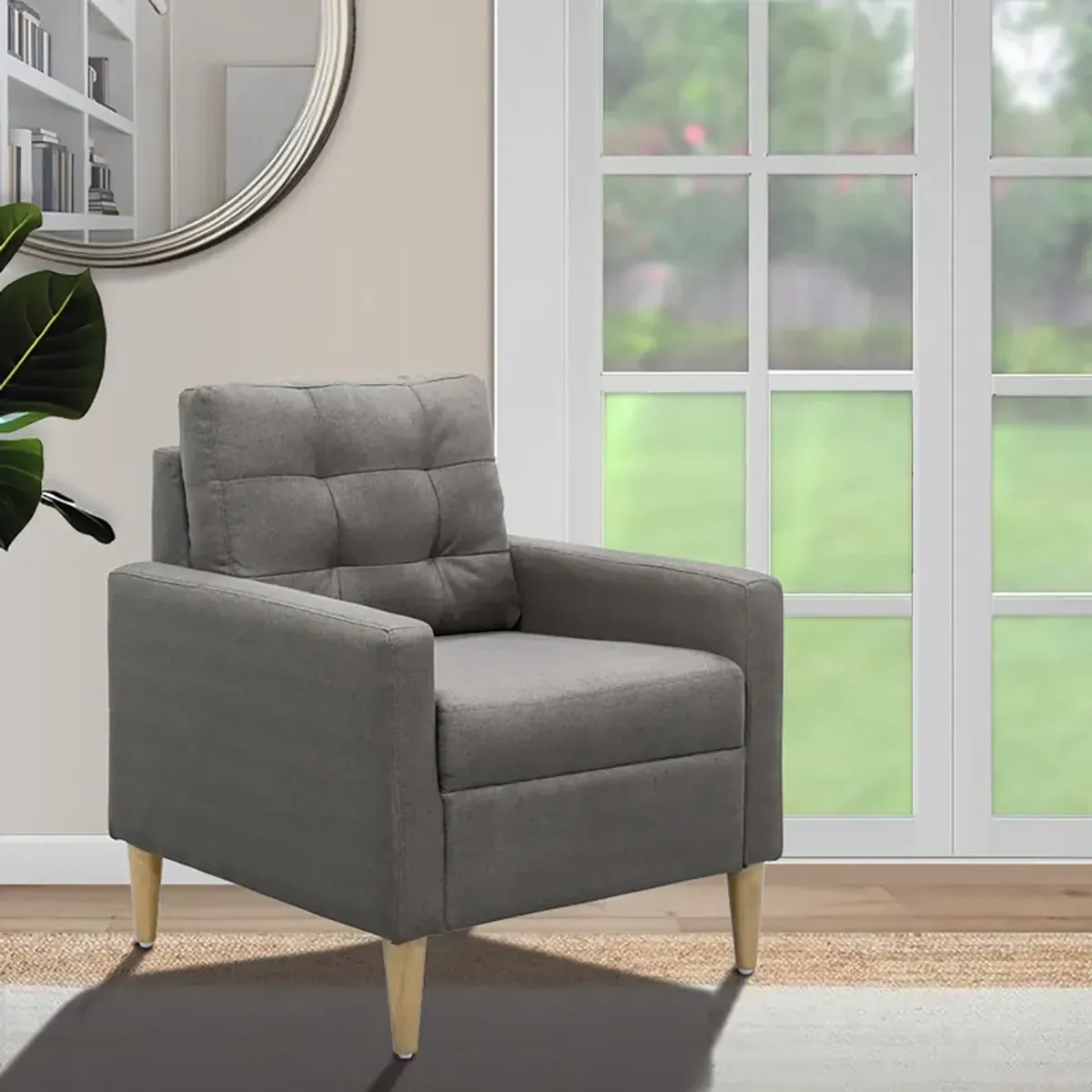 Gabriella Accent Chair - Gray