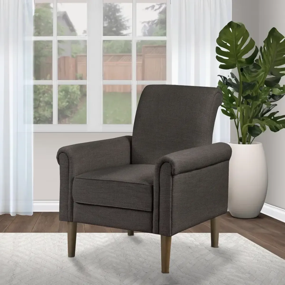 Gavin Accent Chair - Gray