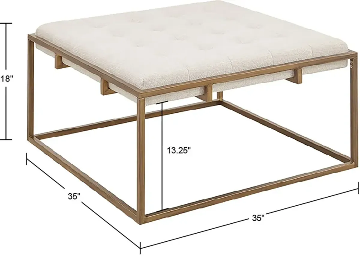 Melora Upholstered Coffee Table