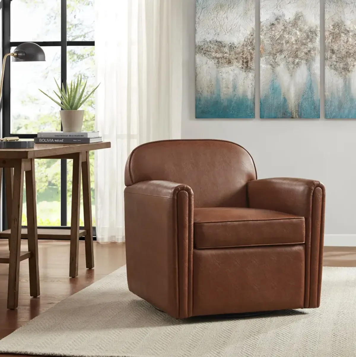 Elynor Swivel Accent Chair