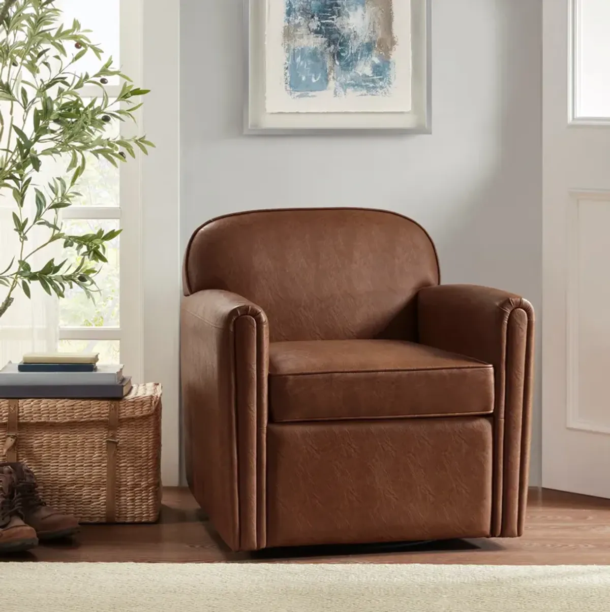 Elynor Swivel Accent Chair