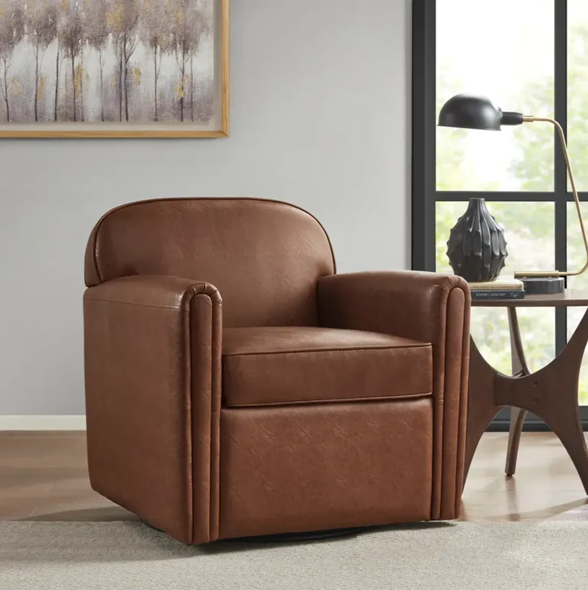 Elynor Swivel Accent Chair