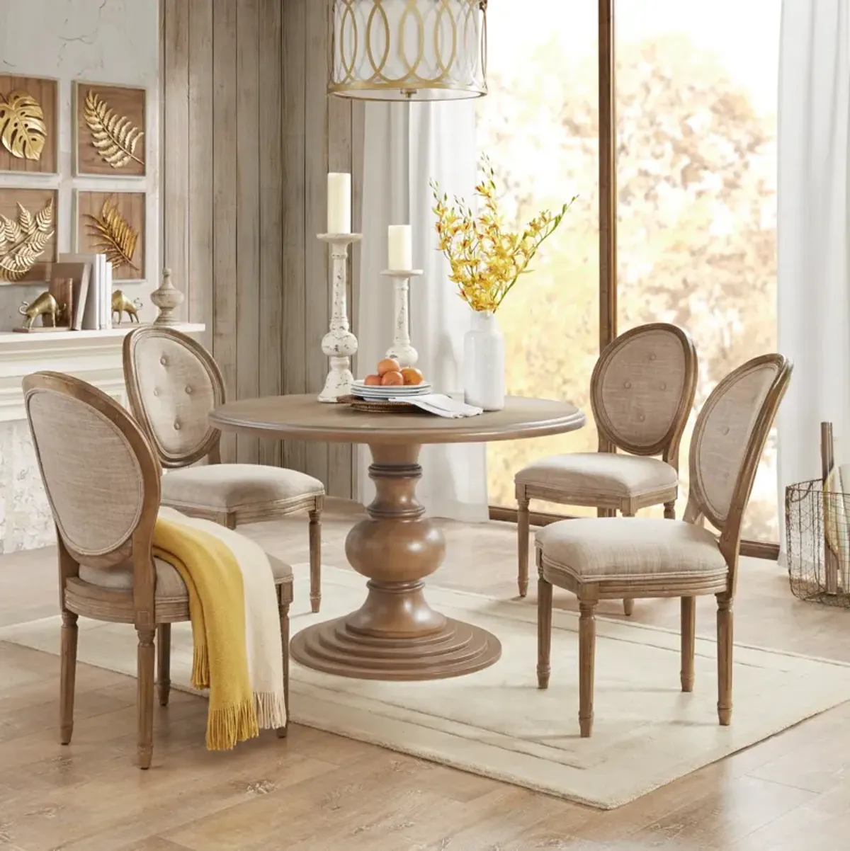 Erna Round Dining Table