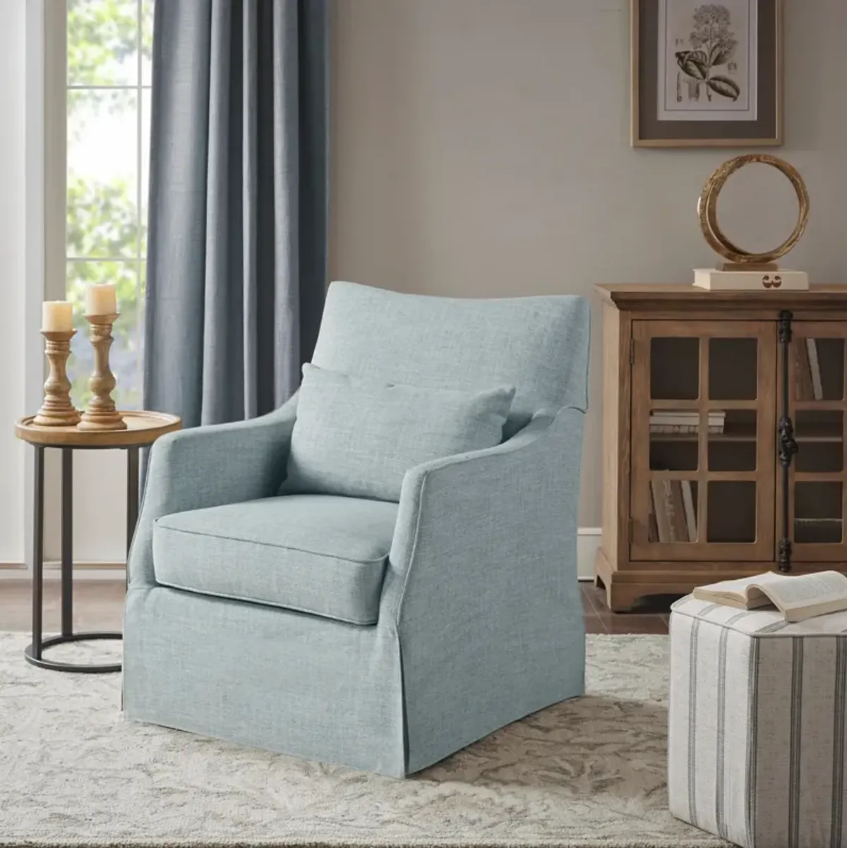 Brinda Swivel Accent Chair