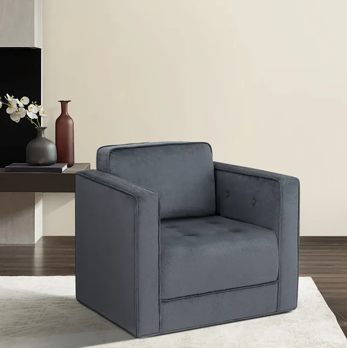 Evale Swivel Accent Chair