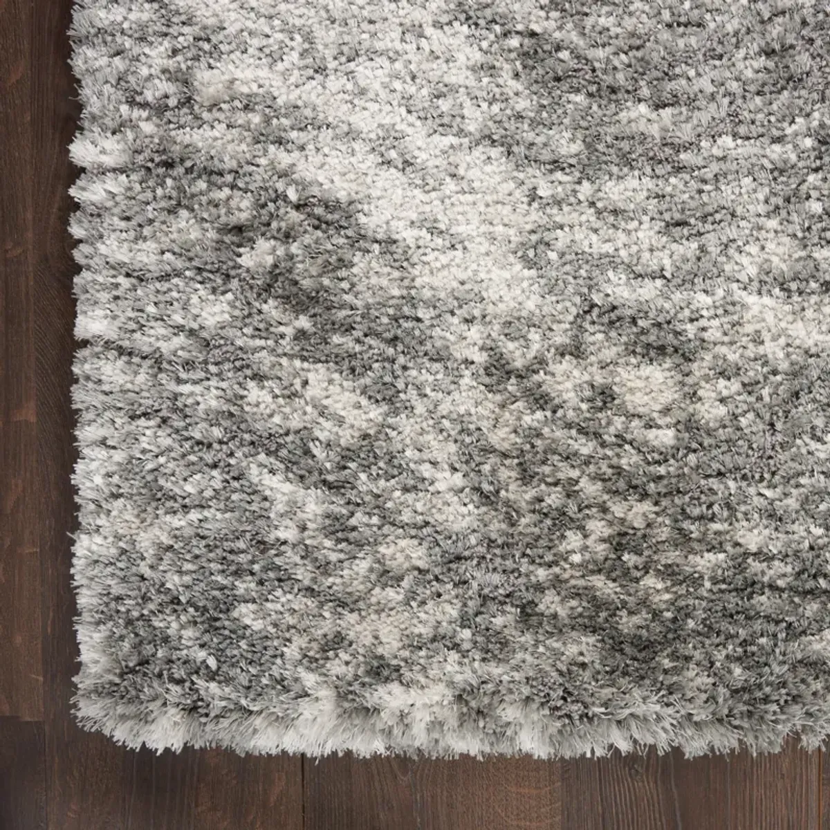 Lana Shag 4' x 6' Area Rug - Charcoal/Gray