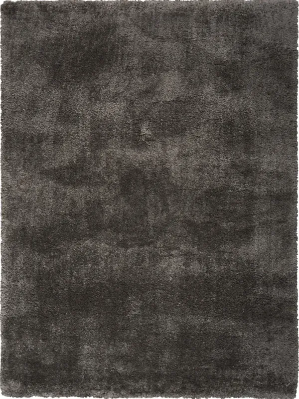 Lana Shag 4' x 6' Area Rug - Dark Gray