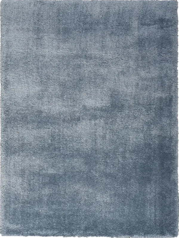 Lana Shag 4' x 6' Area Rug - Light Blue