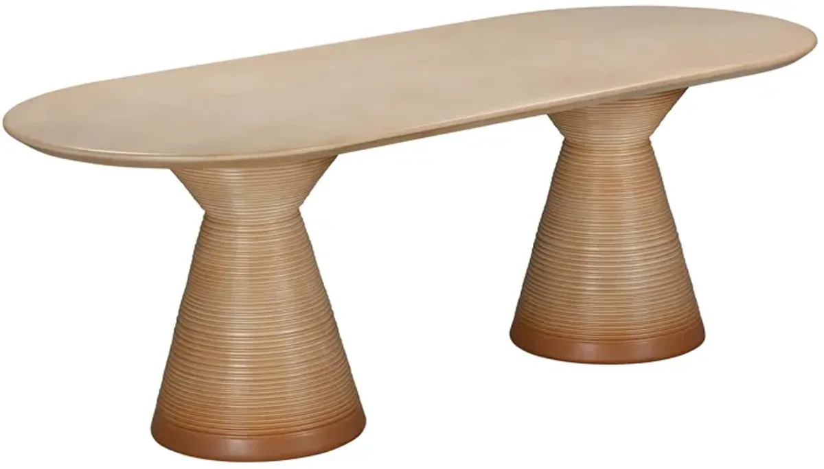 Potter Indoor/Outdoor Oval Dining Table