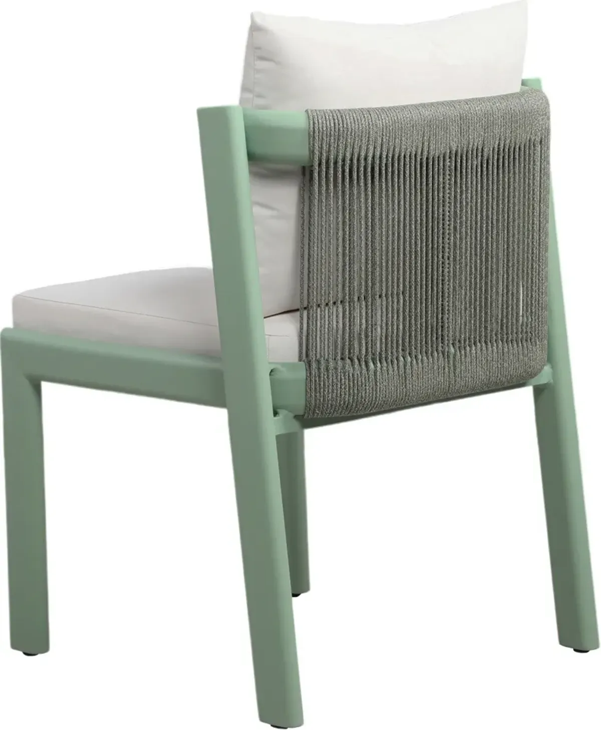 Scottsdale Outdoor Dining Chair - Green/Cream