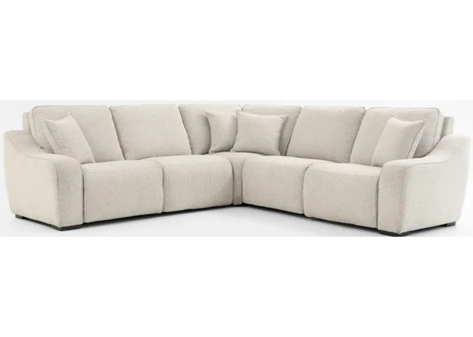 Walden 5-Piece Dual-Power Reclining Sectional