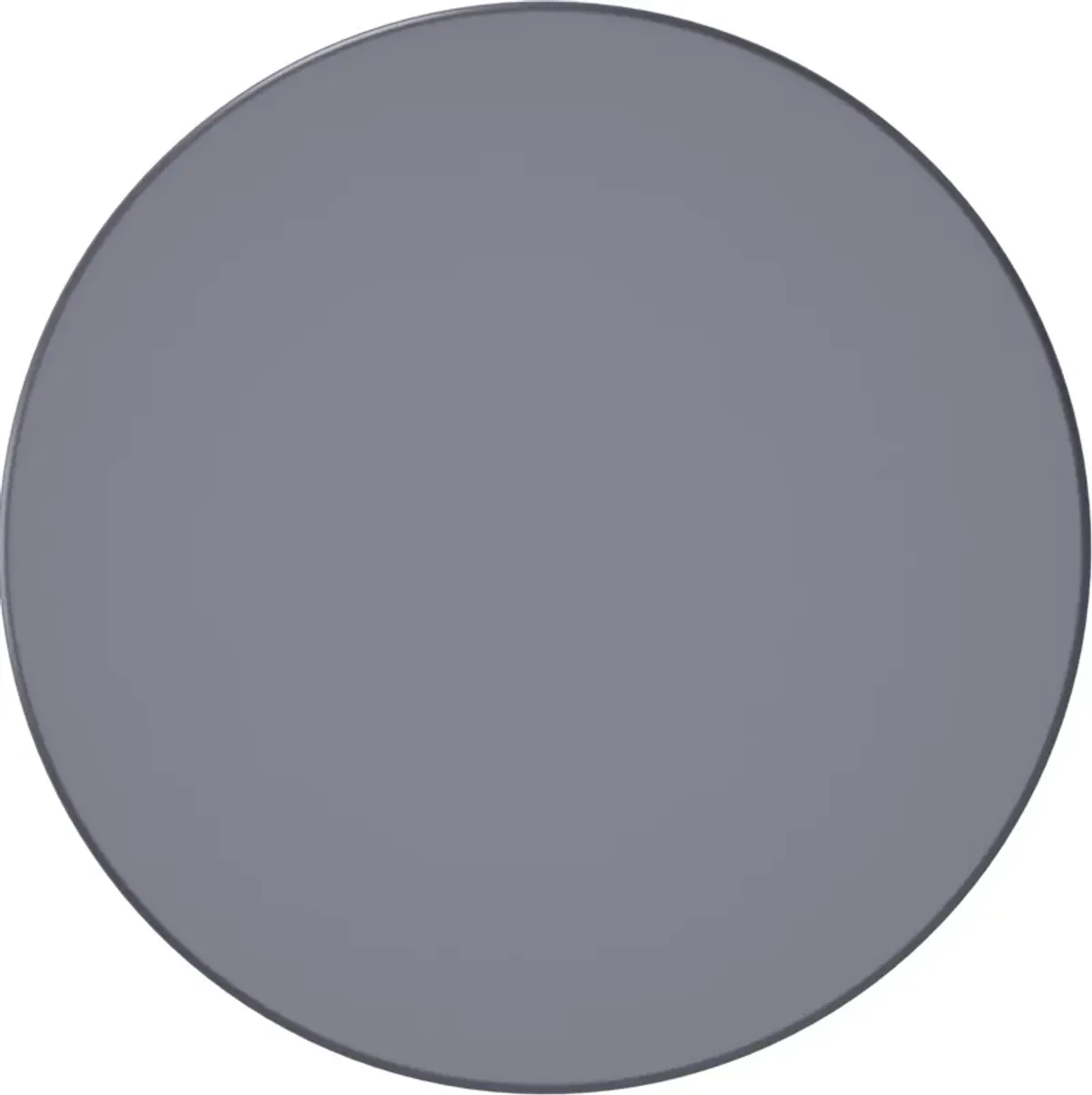 Pinellas Outdoor Round Dining Table - Gray