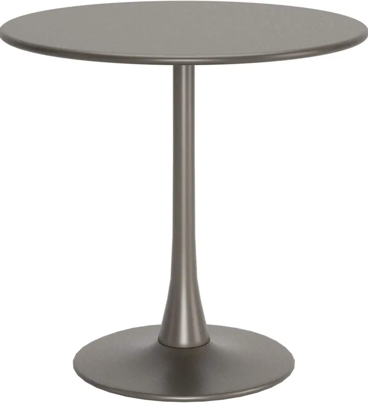 Pinellas Outdoor Round Dining Table - Taupe