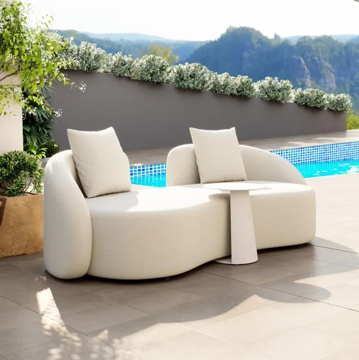 Sarasota Outdoor Upholstered Loveseat