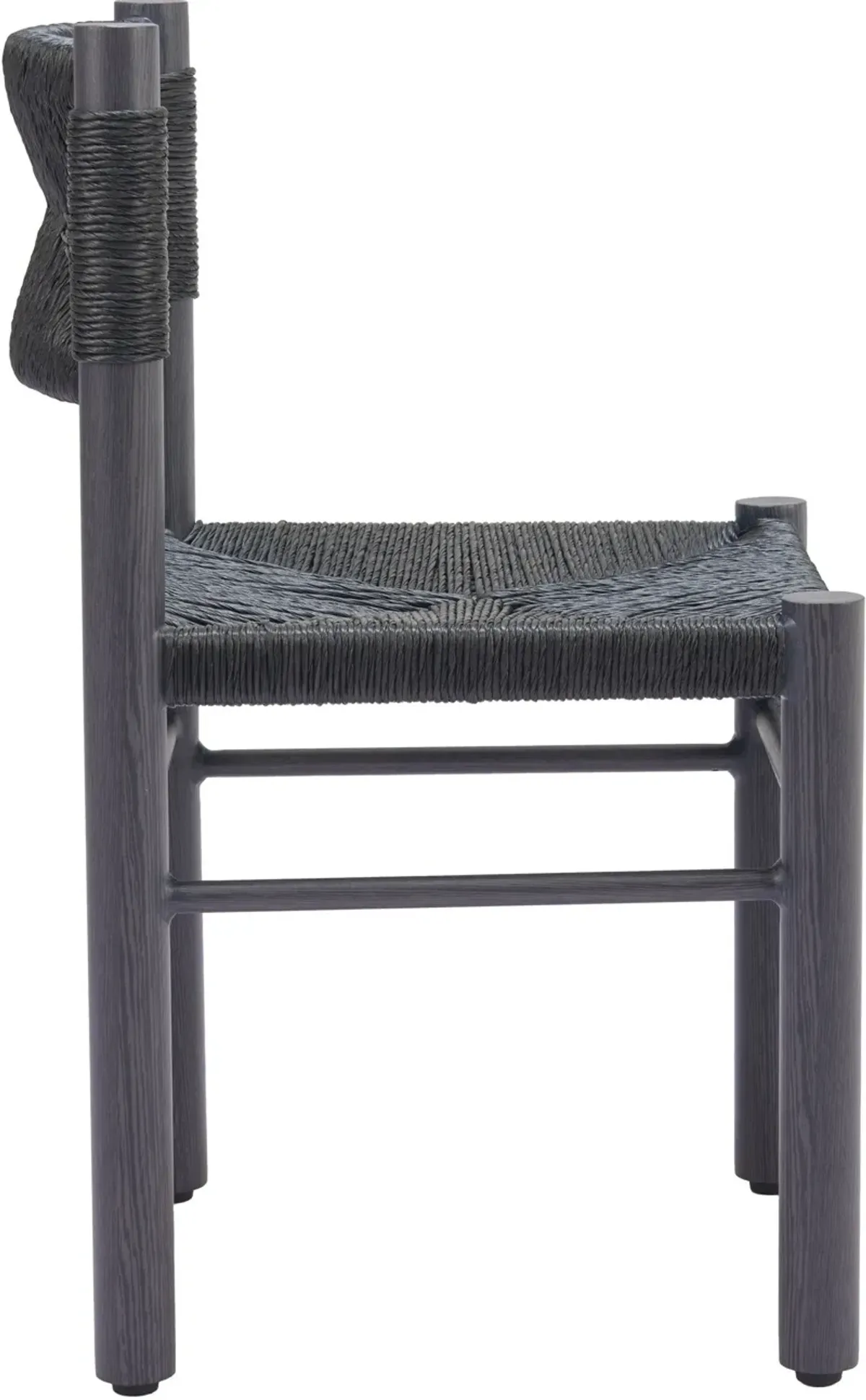 Pelican Outdoor Set of 2 Dining Chairs - Black