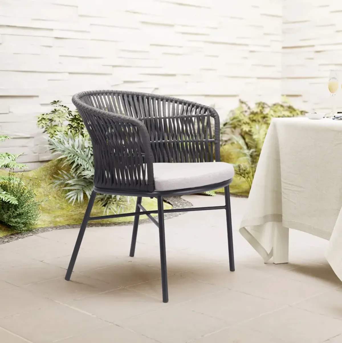 Pax Outdoor Set of 2 Dining Chairs