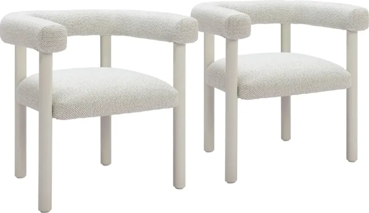 Tiger Bay Outdoor Set of 2 Dining Chairs