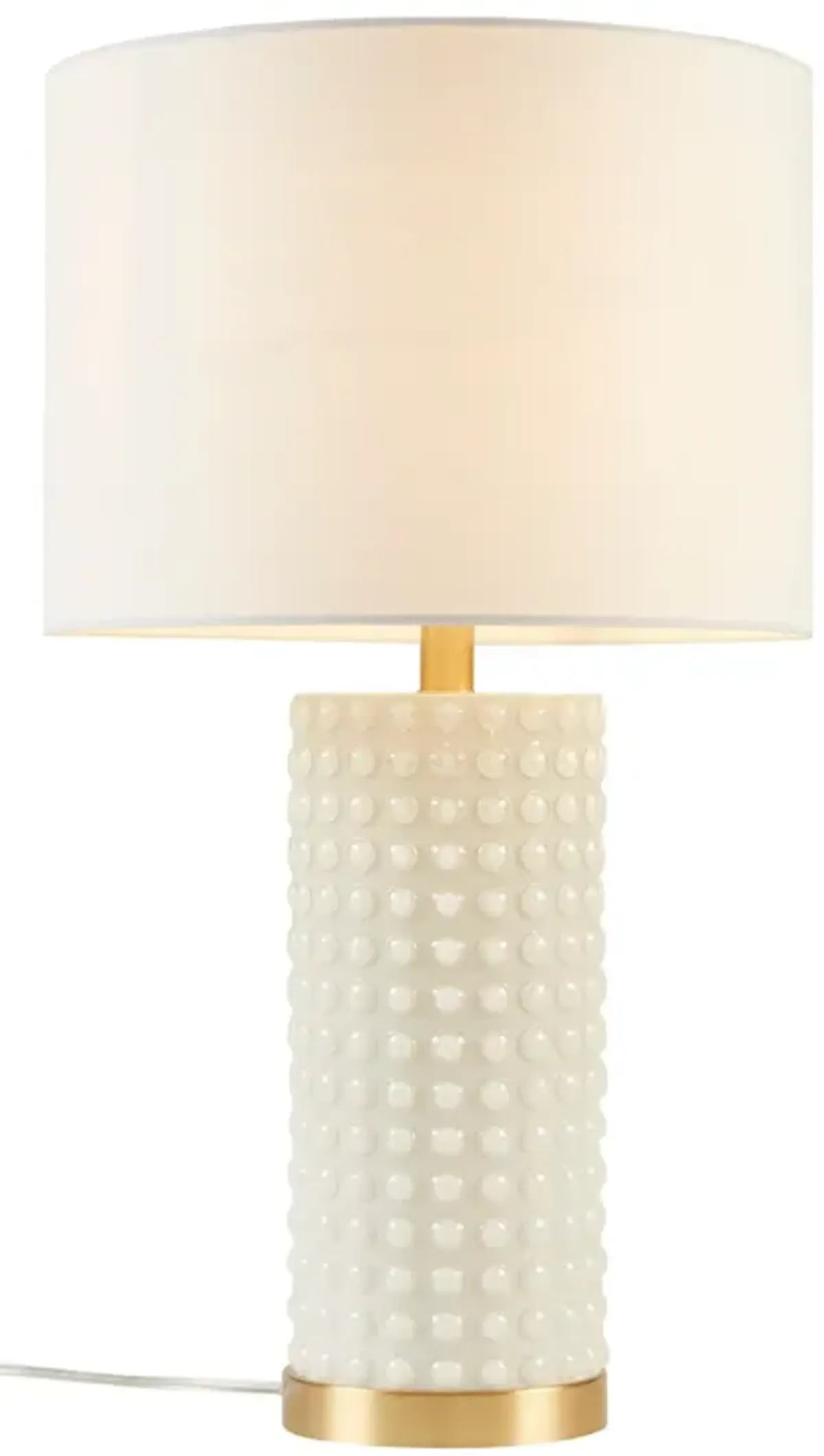 Casanova Table Lamp - White/Gold