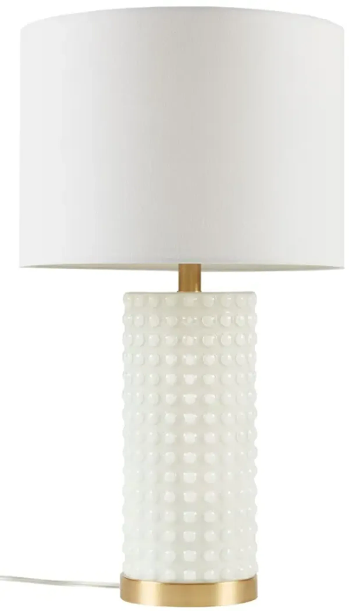 Casanova Table Lamp - White/Gold