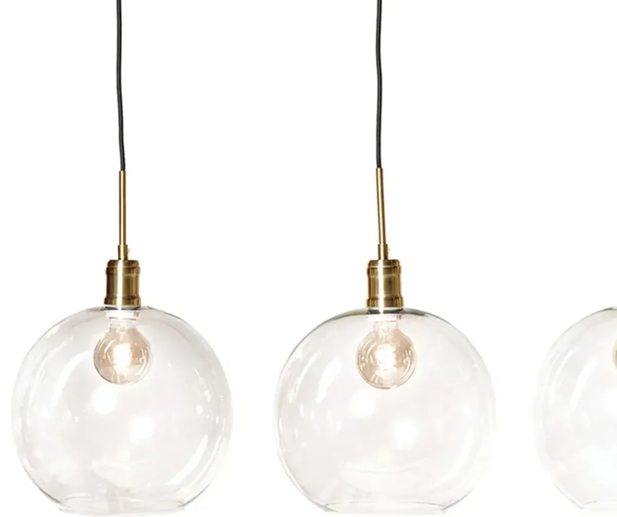 Kent 6-Light Chandelier - Brass