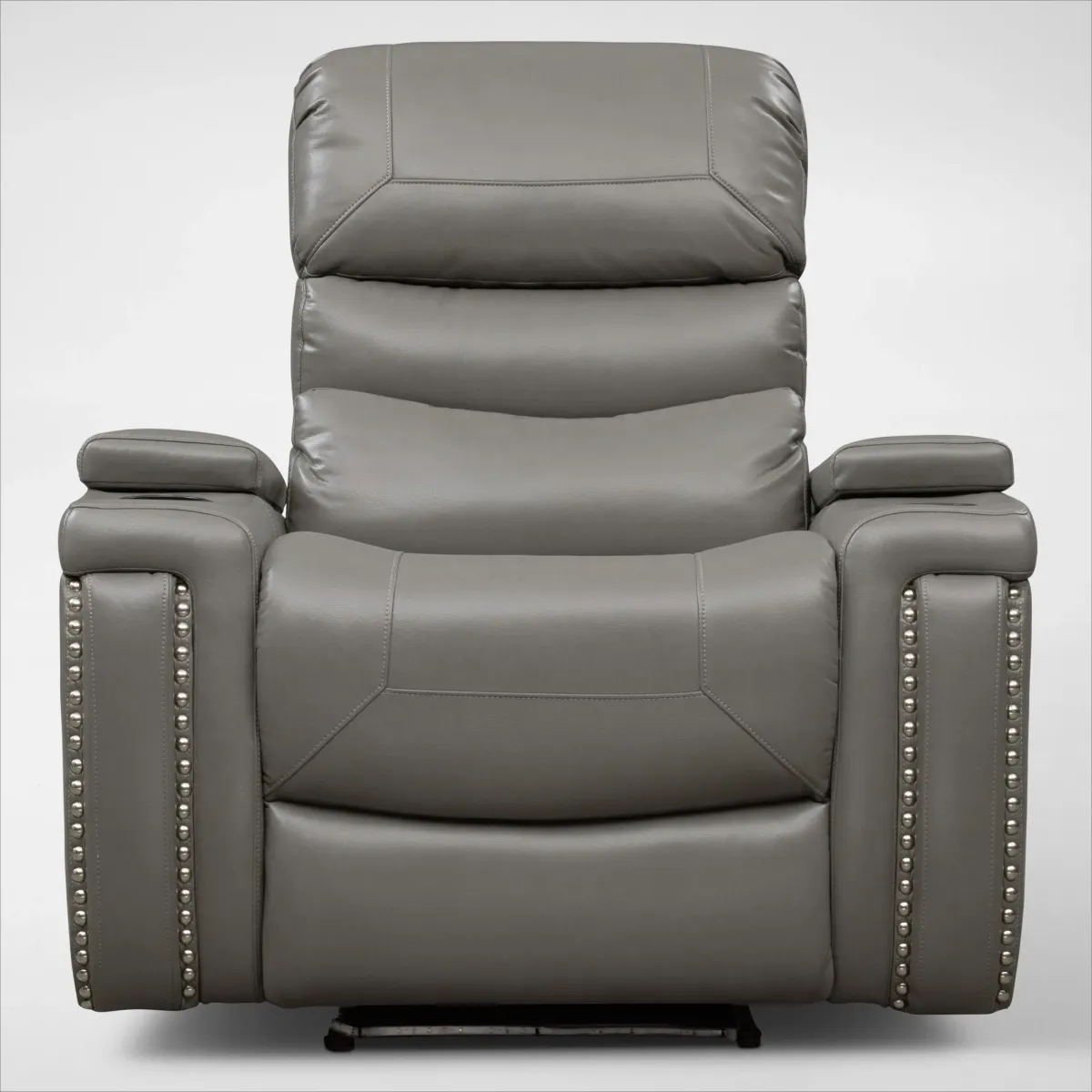 Jackson Triple-Power Reclining Sofa, Loveseat, and Recliner - Gray