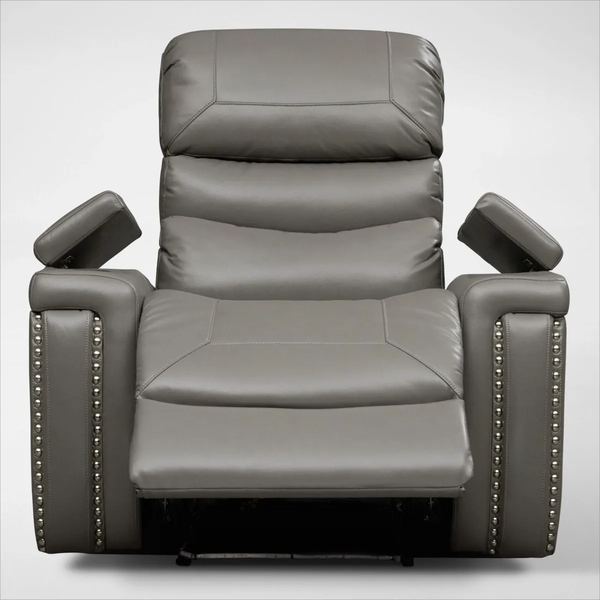 Jackson Triple-Power Reclining Sofa, Loveseat, and Recliner - Gray