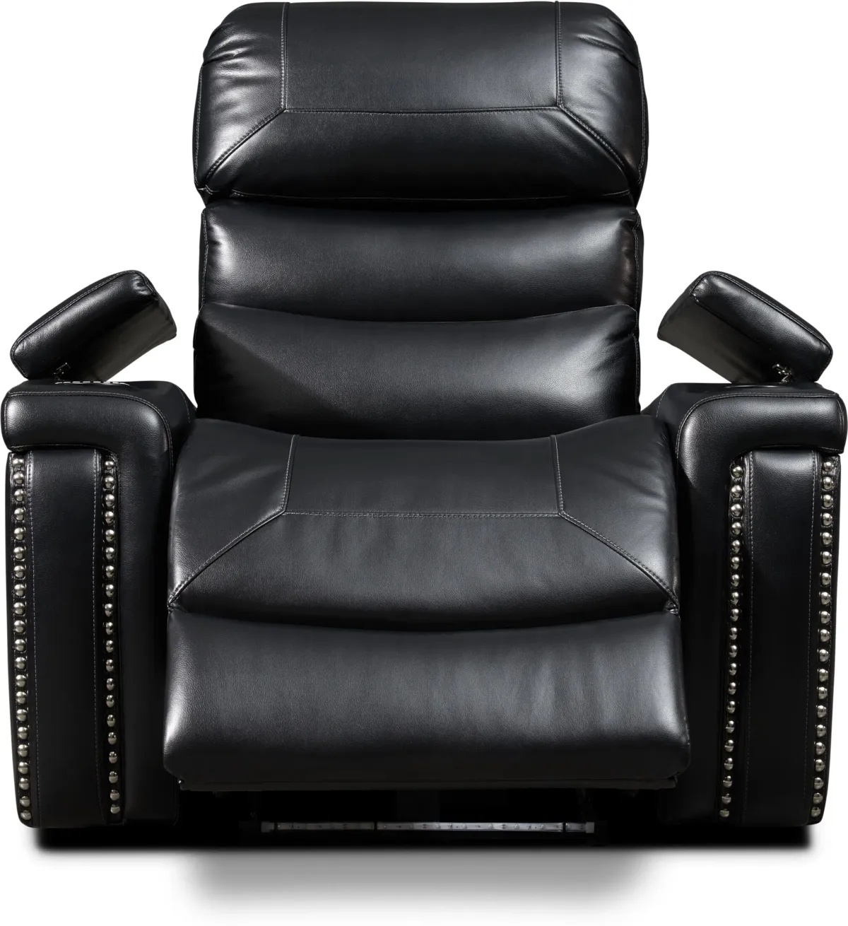 Jackson Manual Reclining Sofa and Recliner Set - Black