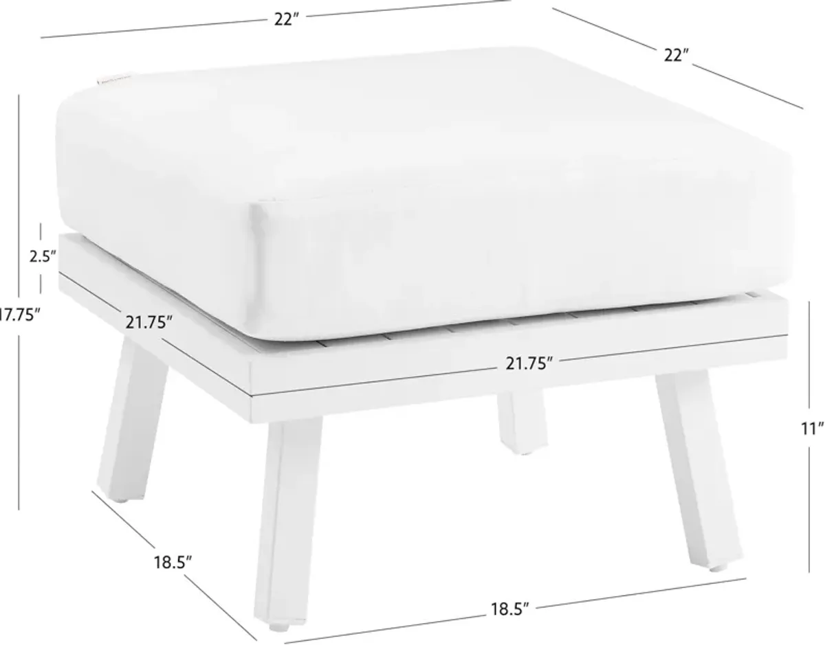 South Hampton Outdoor Ottoman