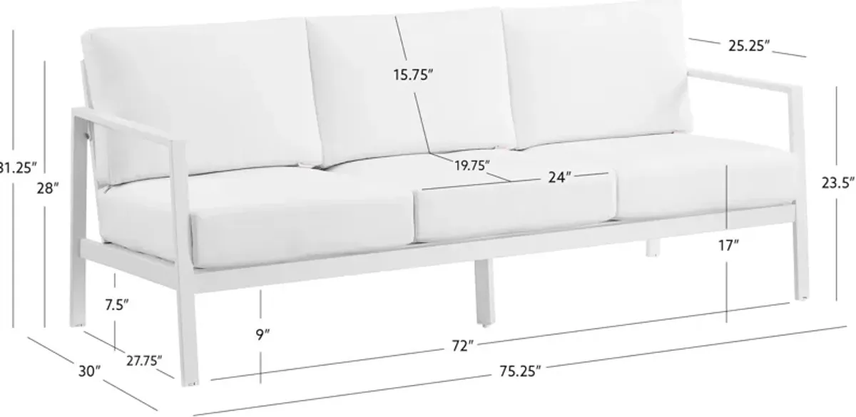 South Hampton Outdoor Sofa