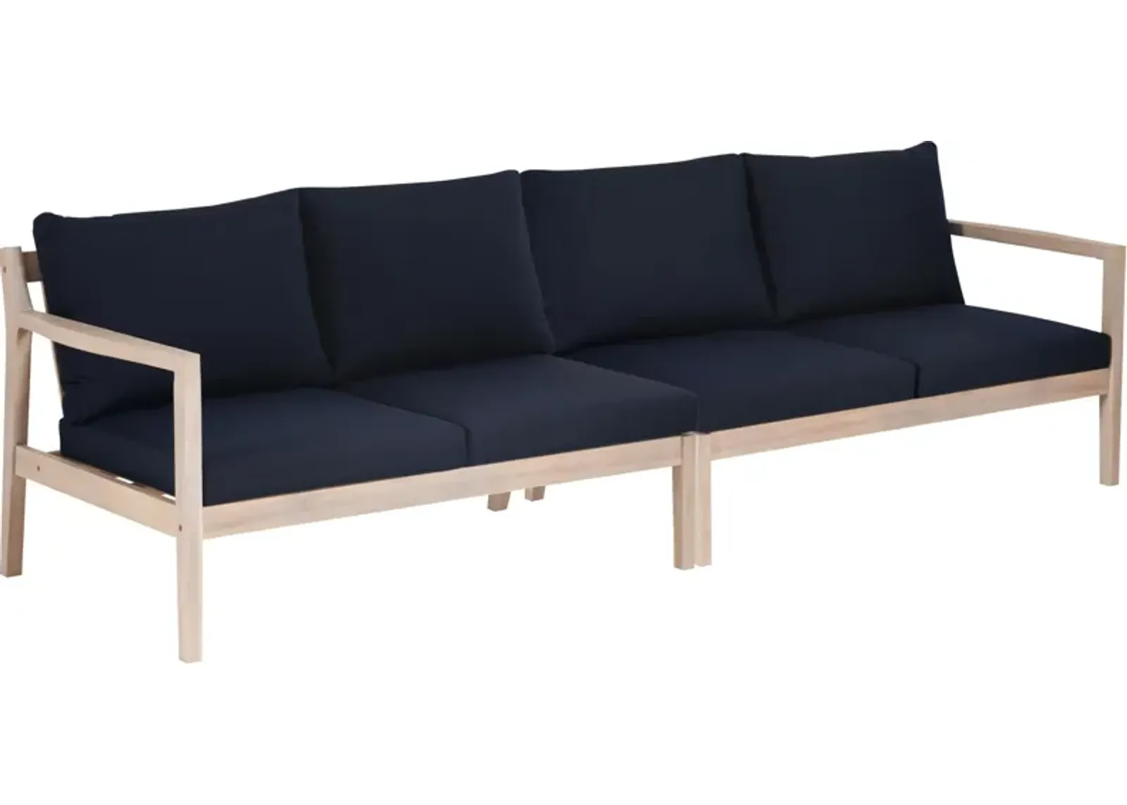 Annotto Bay Outdoor Loveseat Set - Blue/Natural