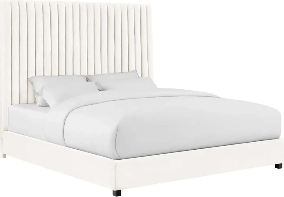 Michel Upholstered Platform King Bed