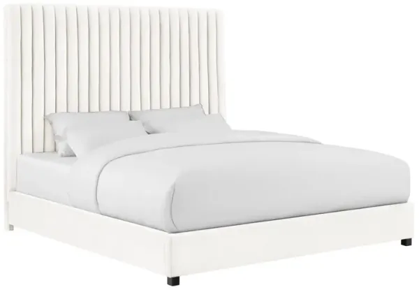 Michel Upholstered Platform Queen Bed