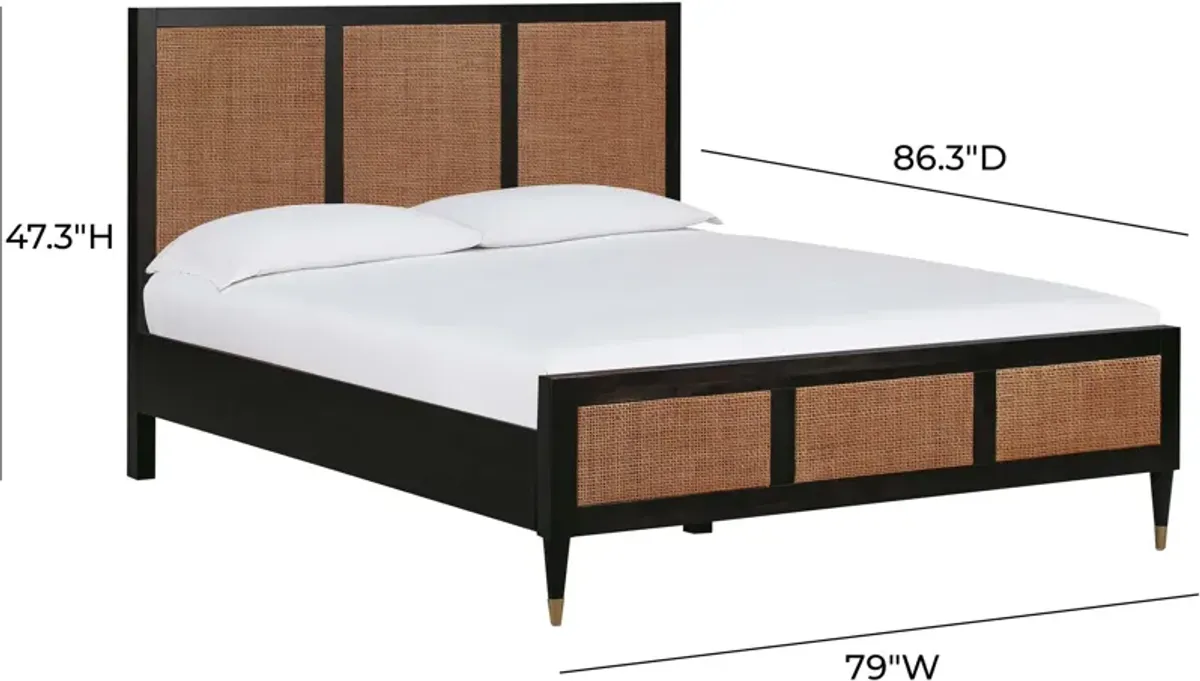 Almos Platform King Bed