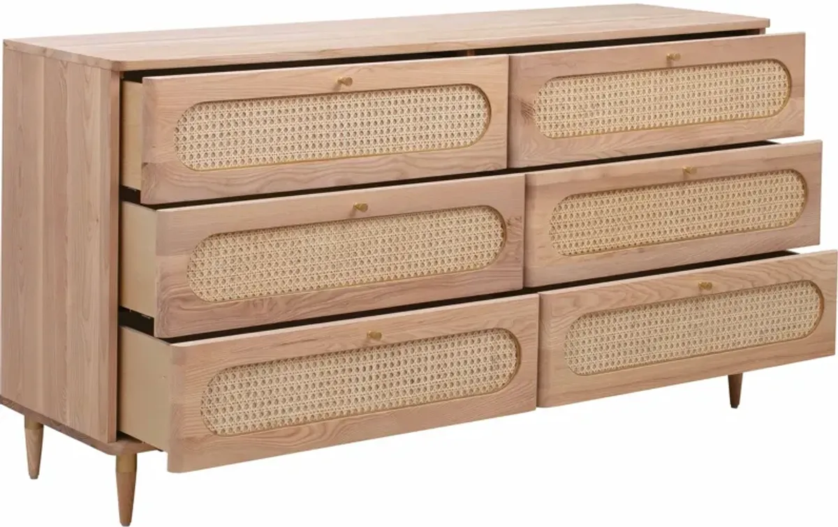 Tonna 6-Drawer Dresser